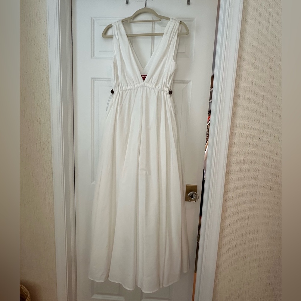 Staud waterfall maxi dress XS, never worn